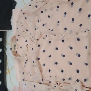 Sheer shirt